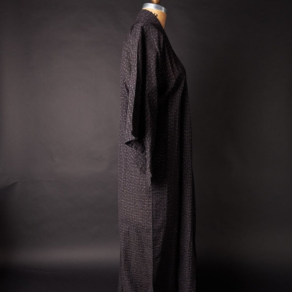 1960s Mens Japanese Yukata Kimono